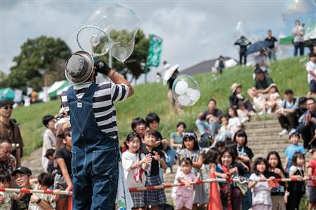 シャボン玉ショー