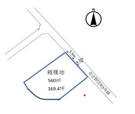 龍徳宅地図面