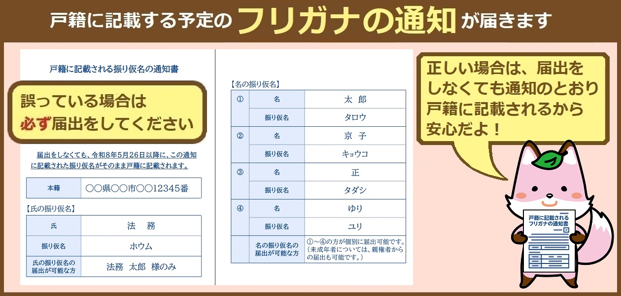 通知を必ず確認してください