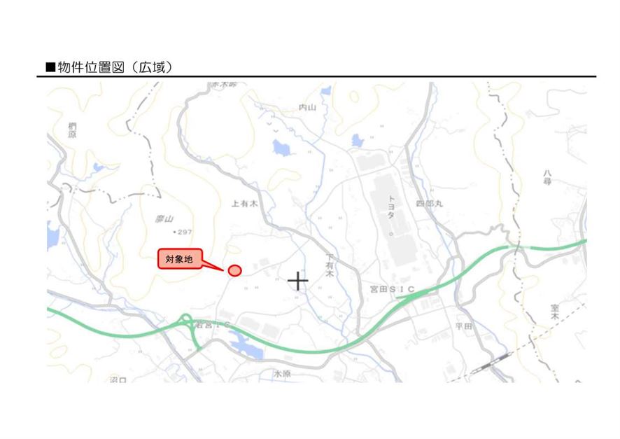 上有木4（広域位置図）