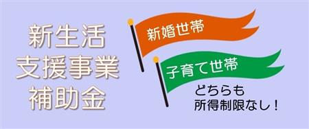 新生活支援補助金